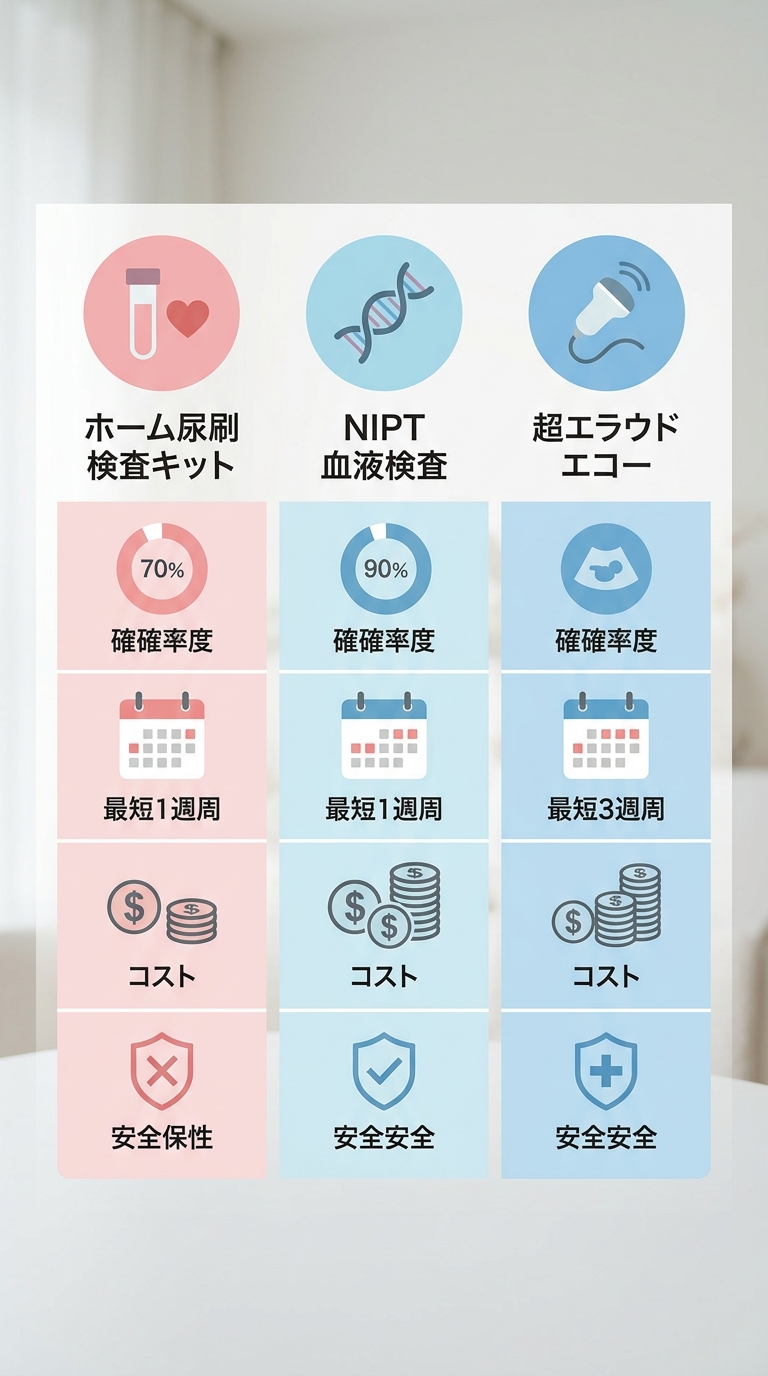 早期性別判定キット：主要4項目で徹底比較